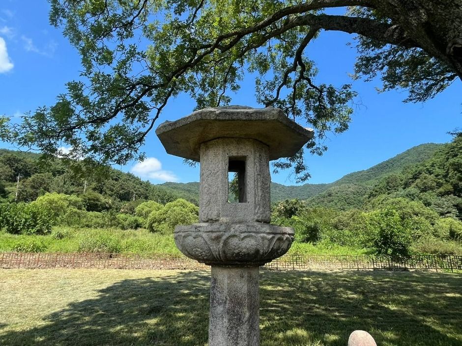 합천 백암리 석등