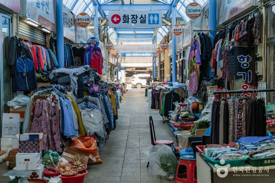 사천읍시장 (5, 10일)