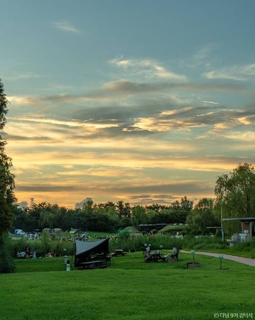 서울 근교 캠핑장 추천 노을 캠핑장 중랑캠핑숲 예약방법 당일_서울 노을 캠핑장_1-7