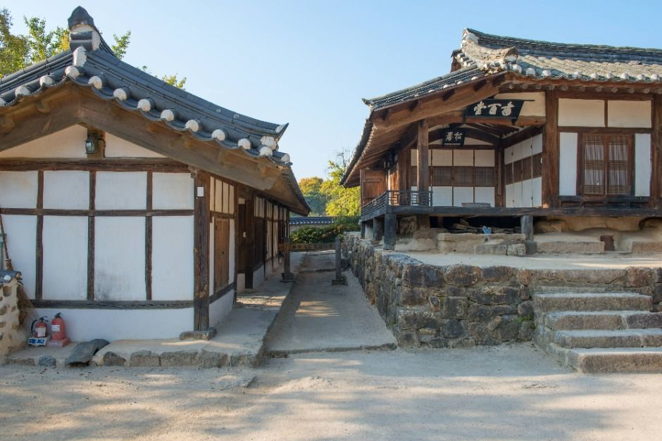 경주 양동마을 송첨종택