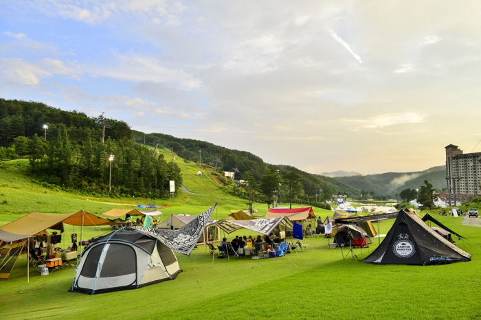 오크밸리 캠핑페스티벌 2018 사진1