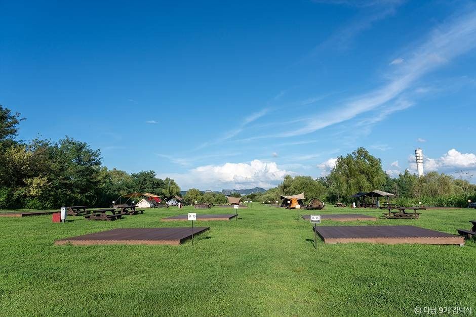 서울 근교 캠핑장 추천 노을 캠핑장 중랑캠핑숲 예약방법 당일_서울 노을 캠핑장_1-4