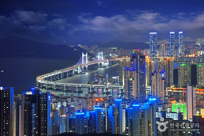 釜山 広安大橋（부산광안대교）