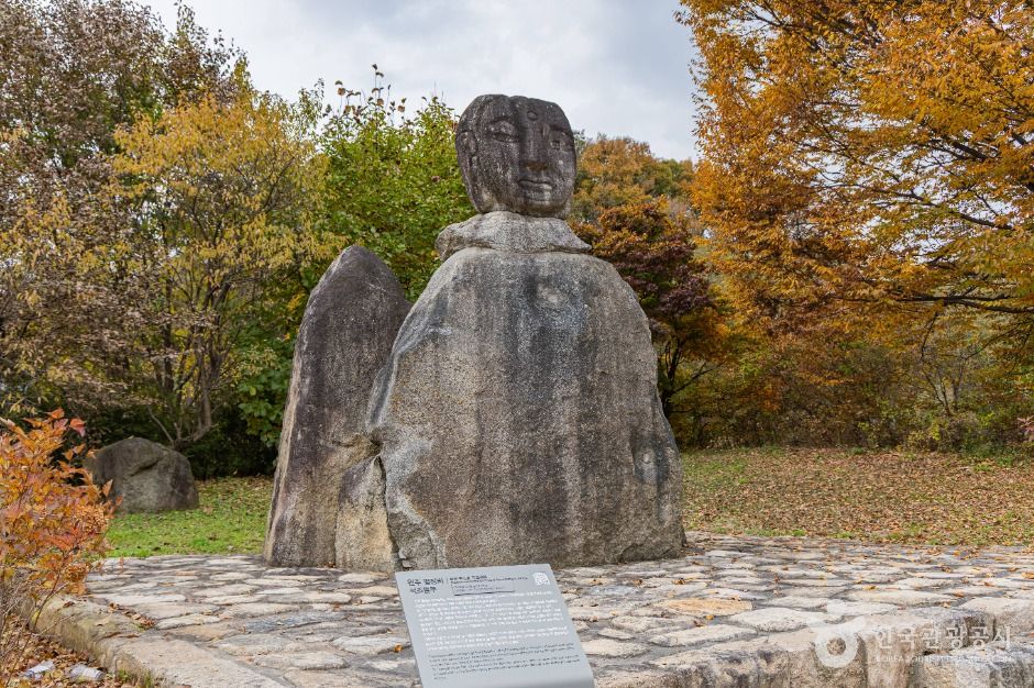원주 평장리석조불두