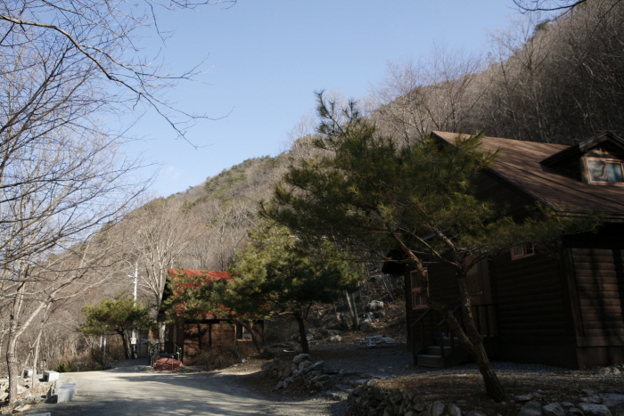 금산산림문화타운에 있는 남이자연휴양림