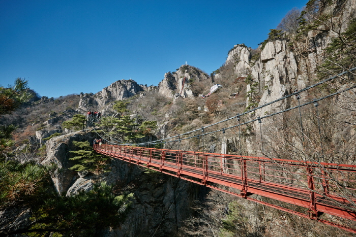 Parc provincial de Daedunsan (région de Jeonbuk) (대둔산도립공원)