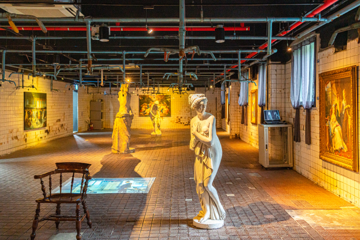 The abandoned coal mine of Samcheoktanjwa was made into an art space.