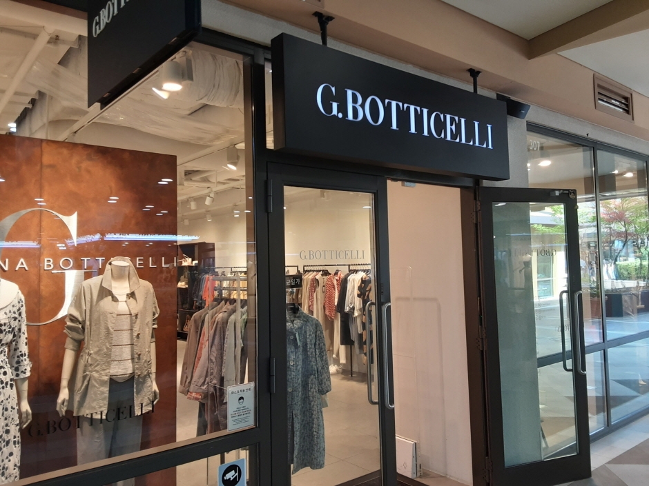 [事後免稅店] G.botticelli (新世界坡州店)(지보티첼리 신세계파주)