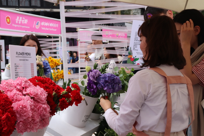 신촌국제꽃시장 20195