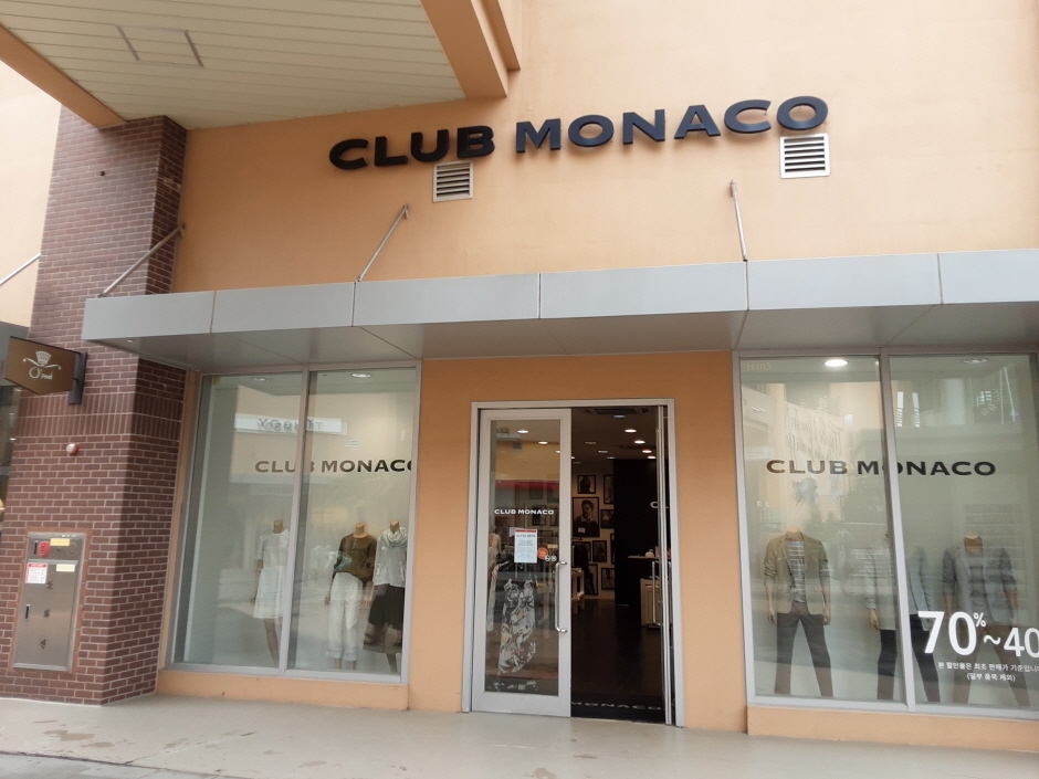 [事后免税店]HANDSOME Club Monaco乐天奥特莱斯金海店(한섬 클럽모나코 롯데김해)