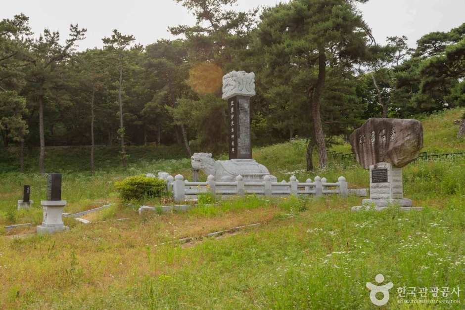 홍의장군 곽망우당 묘소