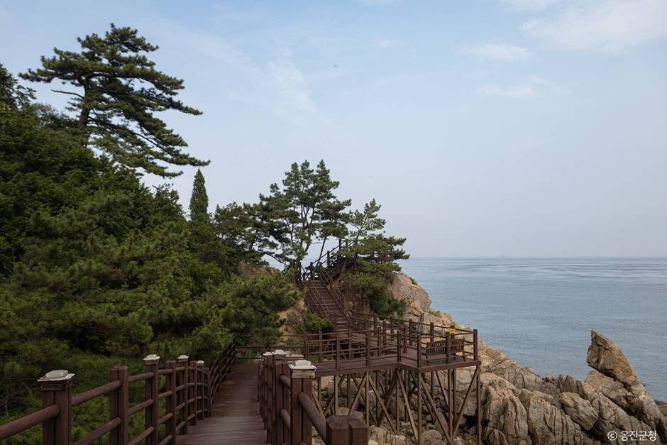 승봉도 해안산책로