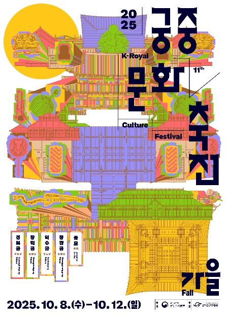 2025 궁중문화축전 하반기 포스터
