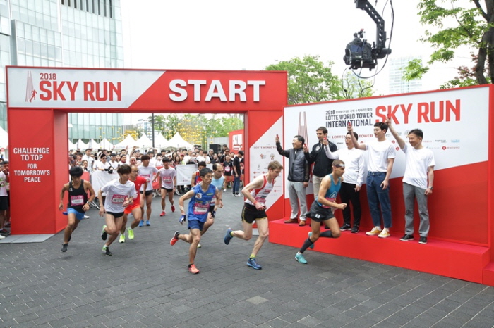 롯데월드타워 국제 수직마라톤대회 20193