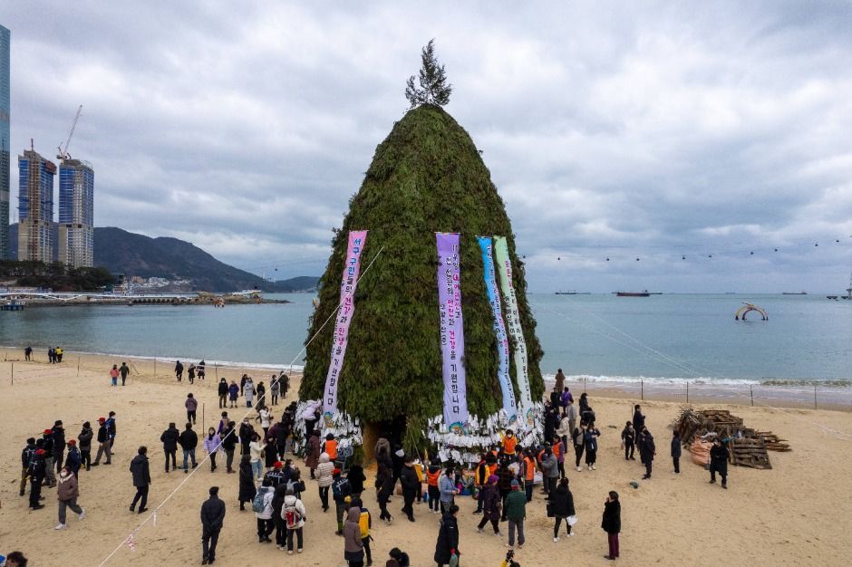 송도달집축제