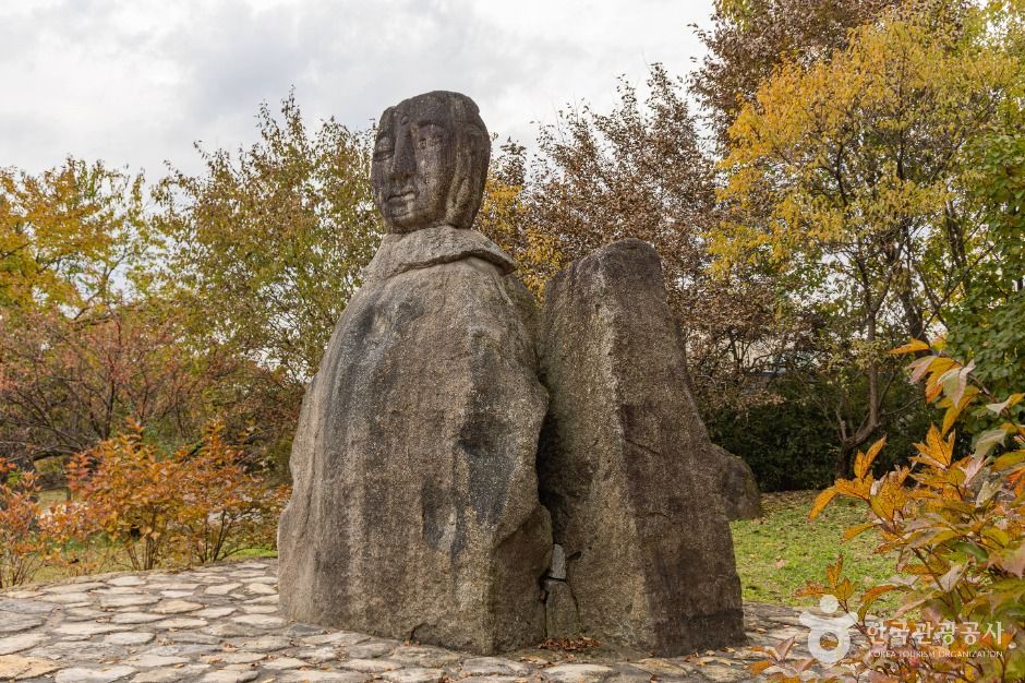 원주 평장리석조불두