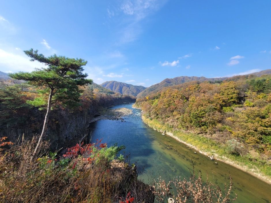 thumbnail-포천 한탄강 멍우리 협곡-1