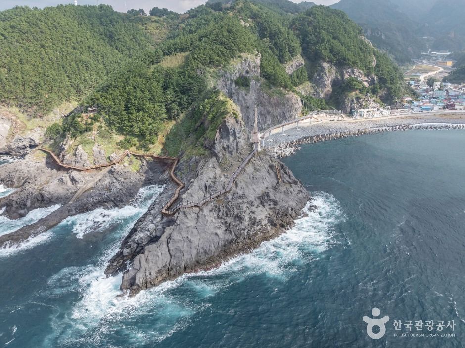 태하 해안산책로 및 대풍감 (울릉도, 독도 국가지질공원)