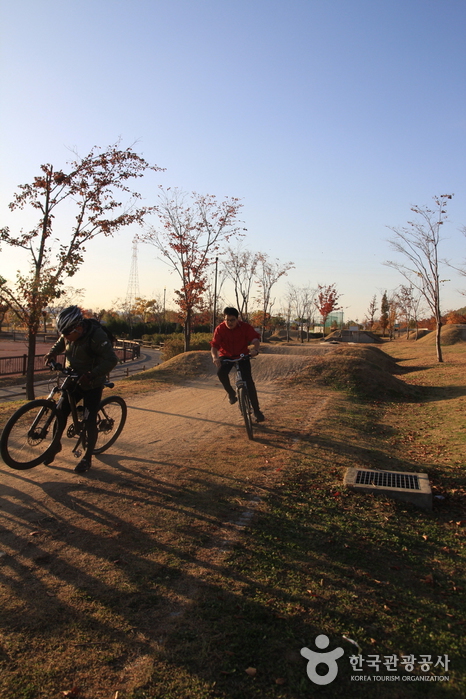 Pista de Ciclismo del Parque Nanji del Río Hangang (난지한강공원 MTB코스장)