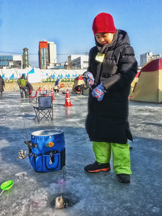 Hongcheongang Winter Festival (홍천강 꽁꽁축제)
