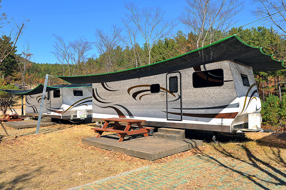 백운산 자연휴양림 자동차야영장3