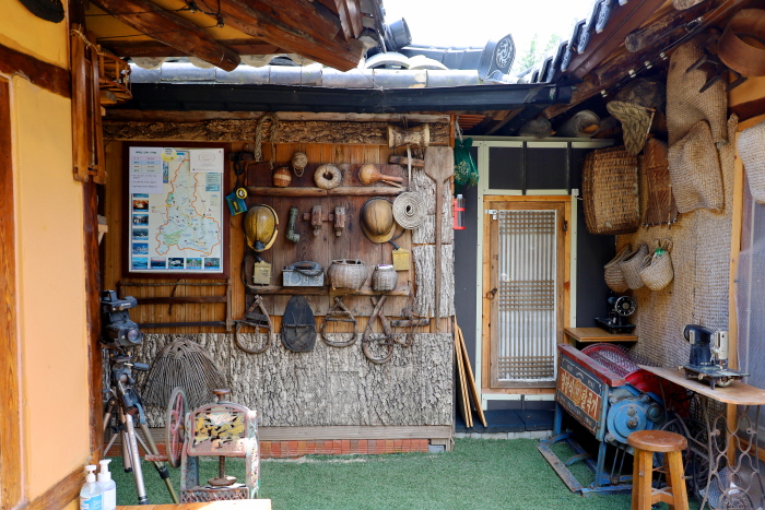National Folk Museum with antique objects