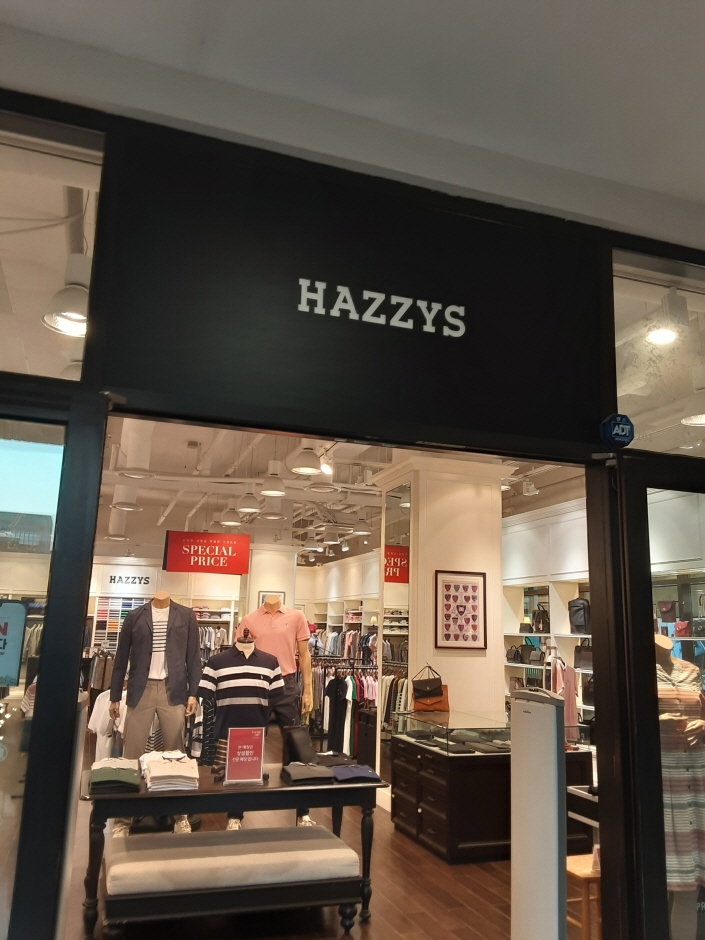[事後免稅店] HAZZYS (樂天折扣購物中心坡州店)(헤지스 롯데아울렛 파주)