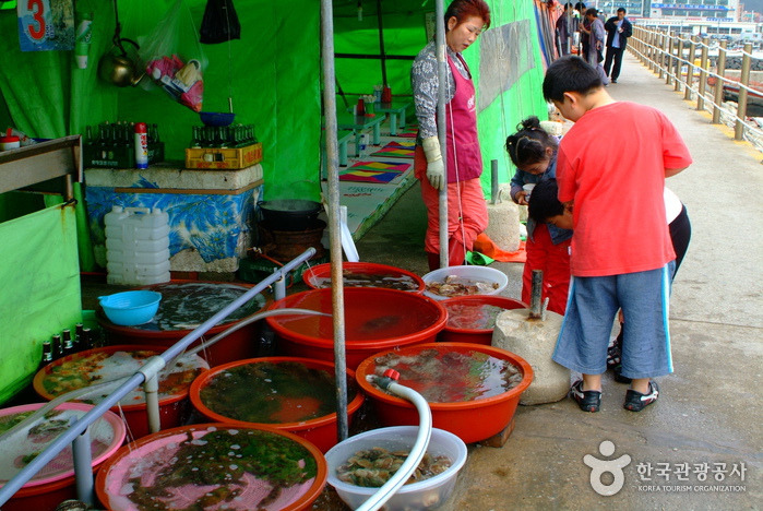 Pêche en mer à Gyeokpo