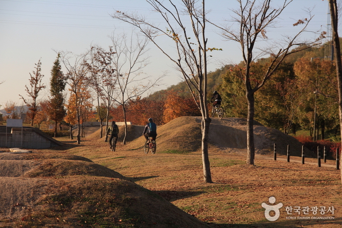 Pista de Ciclismo del Parque Nanji del Río Hangang (난지한강공원 MTB코스장)