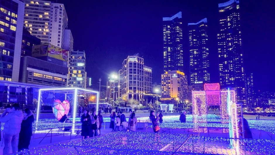 Festival des lumières à Haeundae (해운대 빛축제)