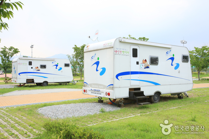 Jaraseom Camping (자라섬오토캠핑장)