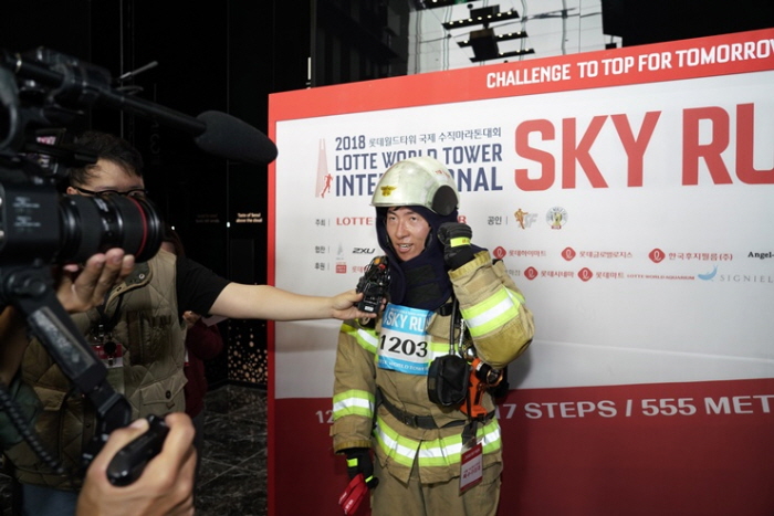 롯데월드타워 국제 수직마라톤대회 20196