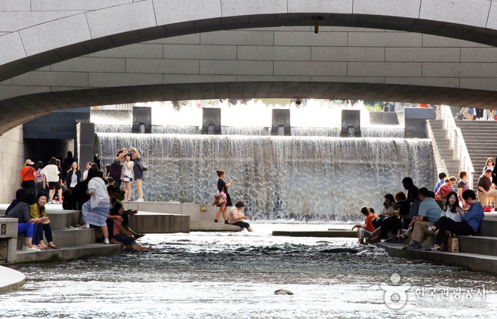 Cheonggyecheon Stream (청계천)4