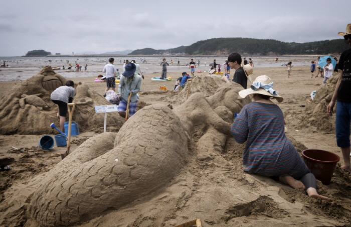 태안국제모래조각 페스티벌 2016 (4)