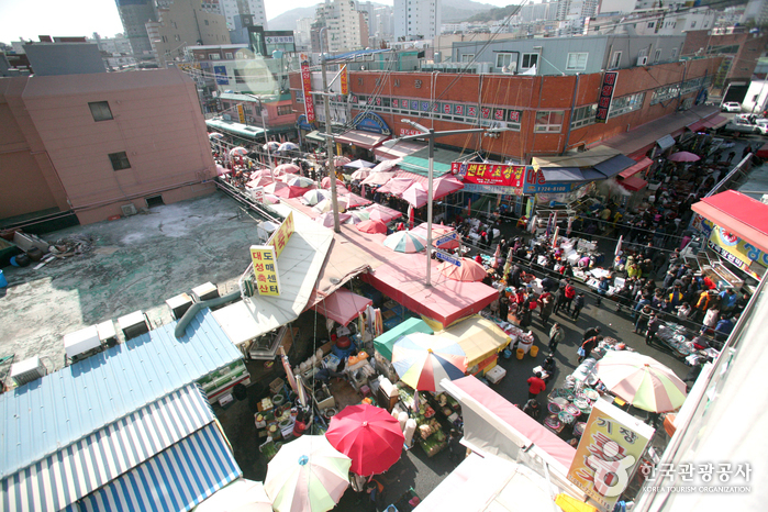 Marché de Gijang sijang (부산 기장시장)