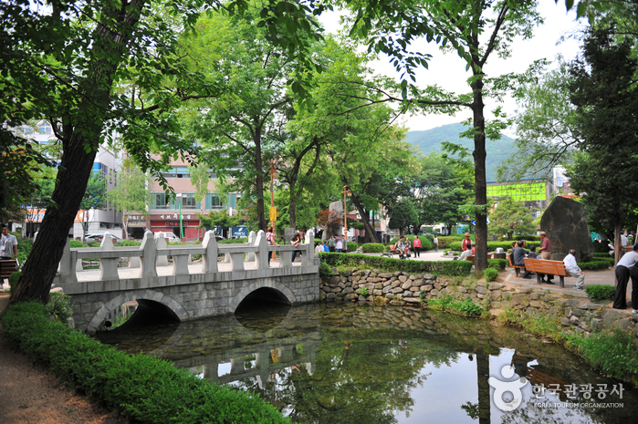 Teich Hwangji (황지연못)