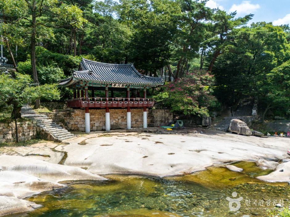 작천정 계곡