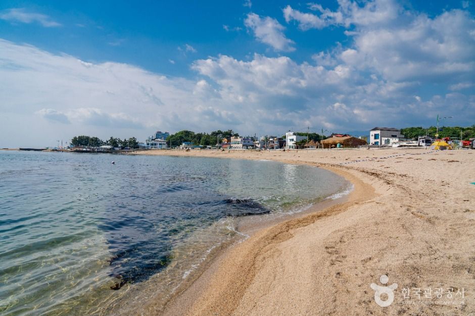 청간해변