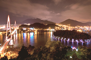 Photo: Nightview from  Dolsan Park