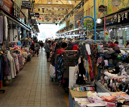 Mercado Nangman de Chuncheon (cortesía del Ayuntamiento de Chuncheon)