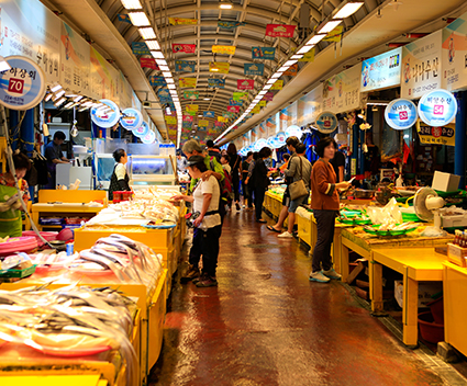 Jeju Dongmun Traditional Market