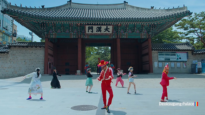 &lsquo;Feel the rhythm of Korea&rsquo; ソウル編に登場する徳寿宮大漢門