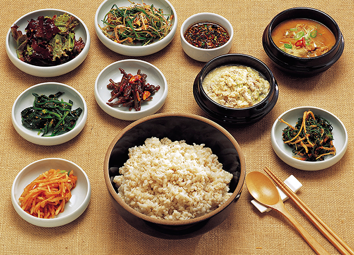 伝統的な韓国料理