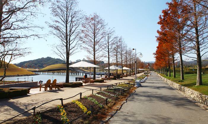Vue du parc national de Suncheon