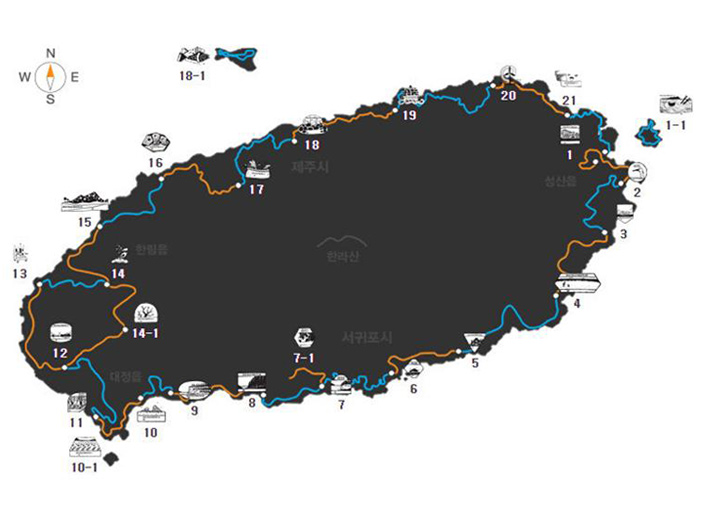 Jeju Olle trails