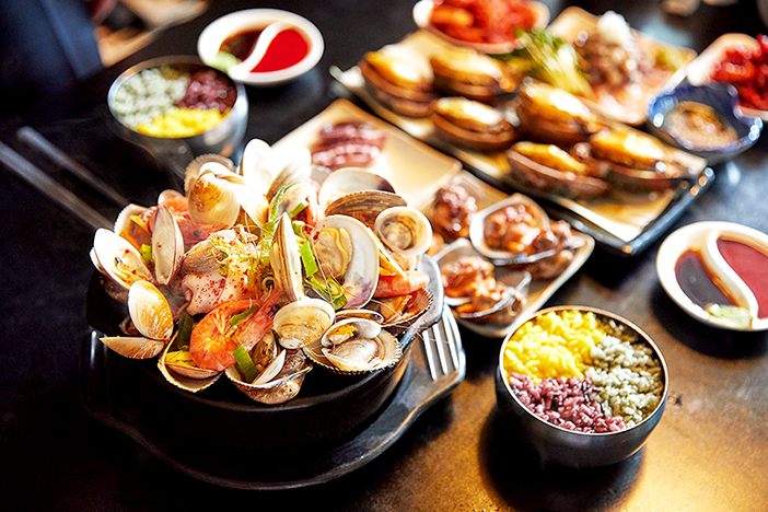 Ragoût de fruits de mer (해물뚝배기)