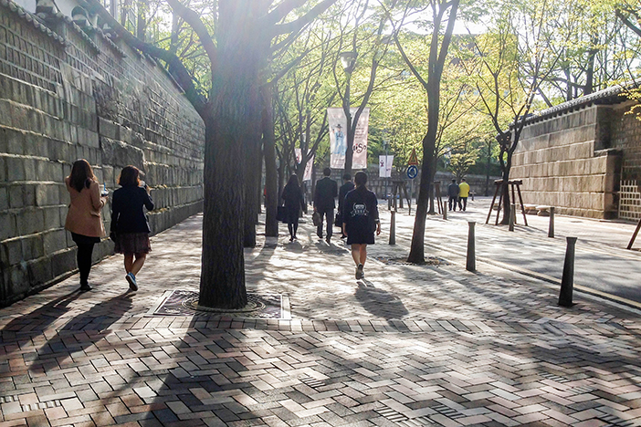 Photo: Deoksugung Stone-wall Road
