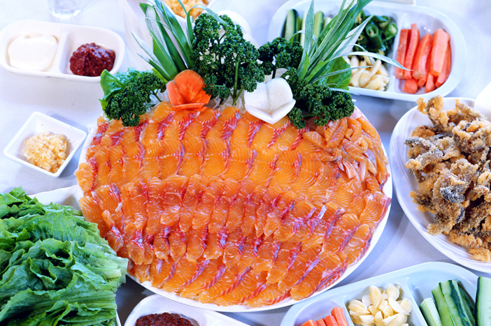 Frischer roher Fisch