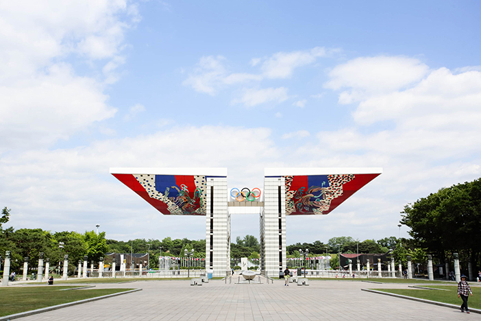 奥林匹克公园 (下左图提供 : 韩国体育产业开发(株))