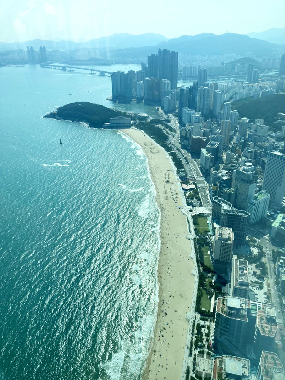 「BUSAN X the SKY」100階にある展望台